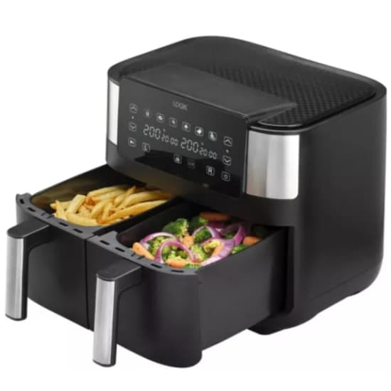 Logik Dual Basket Airfryer 7.2 liter