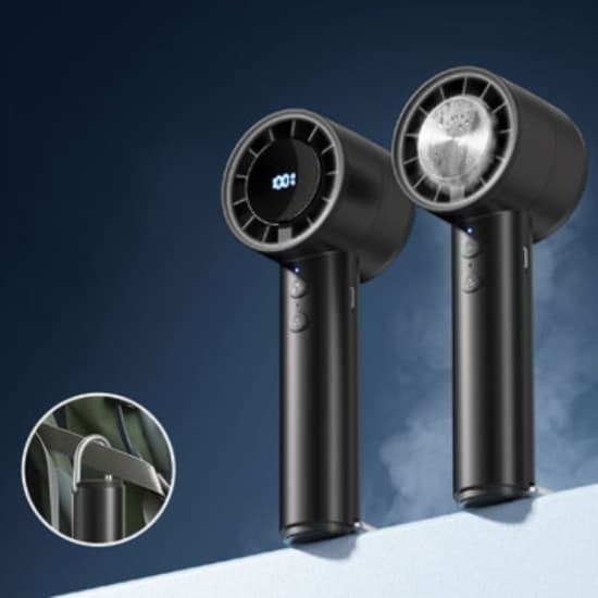 Handheld AC fan