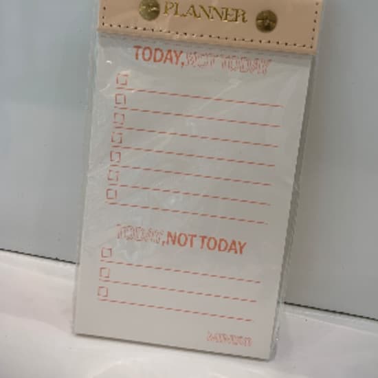 Peach pink series A6 upper -bound planner(50sheets)