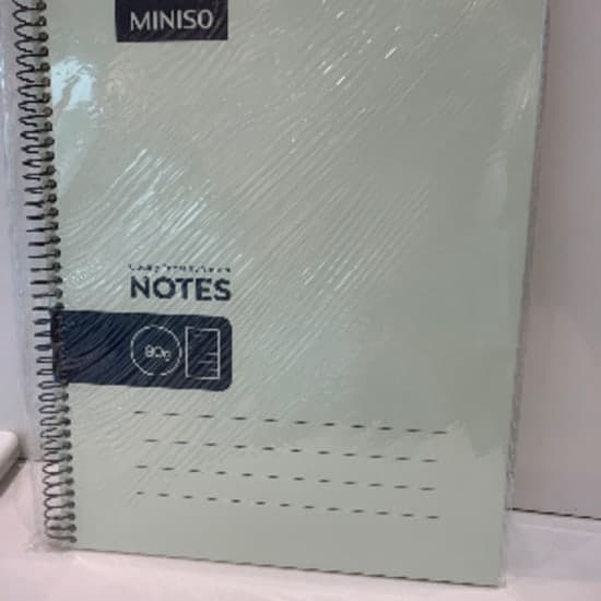 Simple color collection A4 colored- edge wire-bound book(88 sheets)