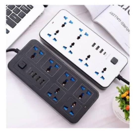 Extension sockets with USB