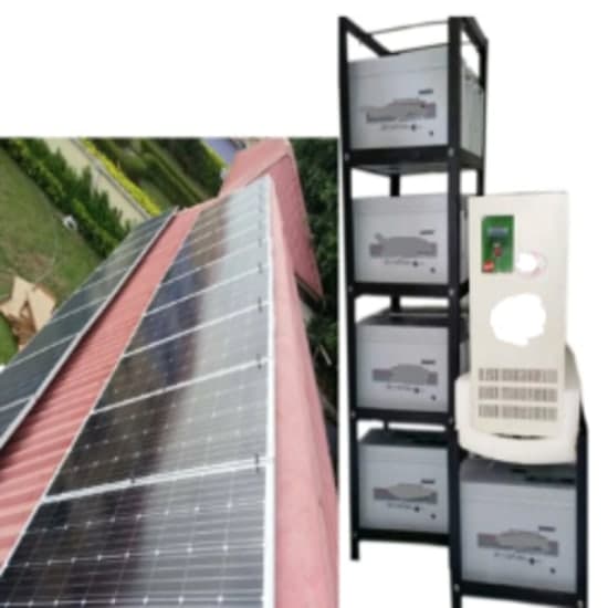 7.5kVA System Inverter & Solar Panel Installation