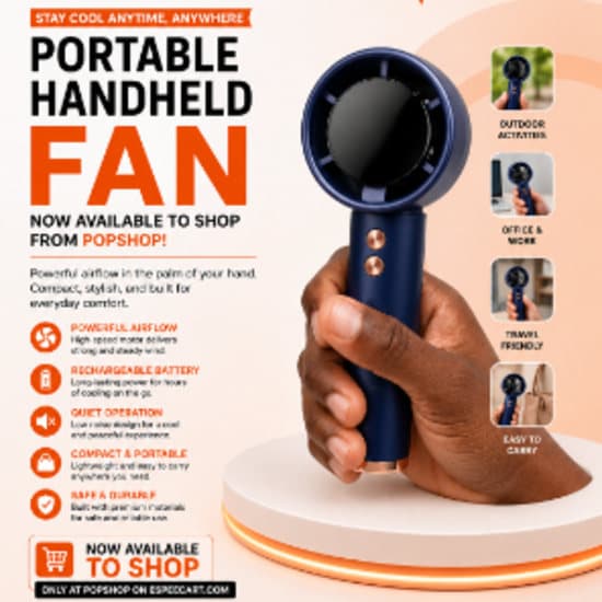 Handheld fan