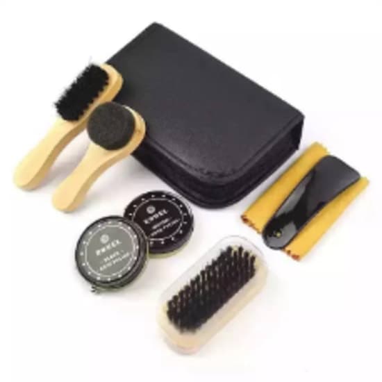 Premium Shoe Care & Polishing Kit– Complete Travel & Home Maintenance Set