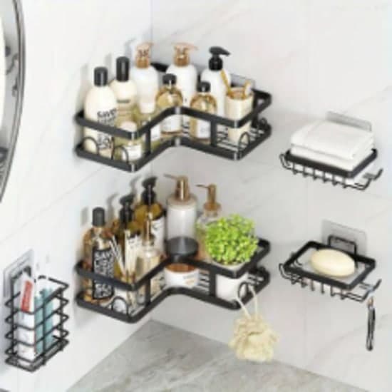 5 in 1 Bathroom Corner Rack