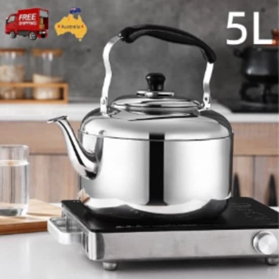 5LITRES QUALITY STAINLESS STEEL WHISTLE KETTLE
